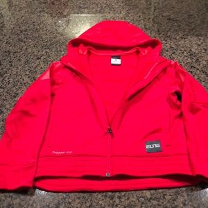 Nike (boys) therma fit zippered and hooded jacket